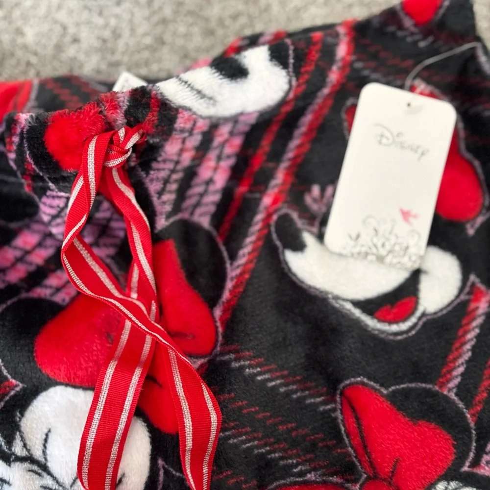 Disney Minnie Mouse Pajama Pants - Red, Black, and White - Picture 8 of 10